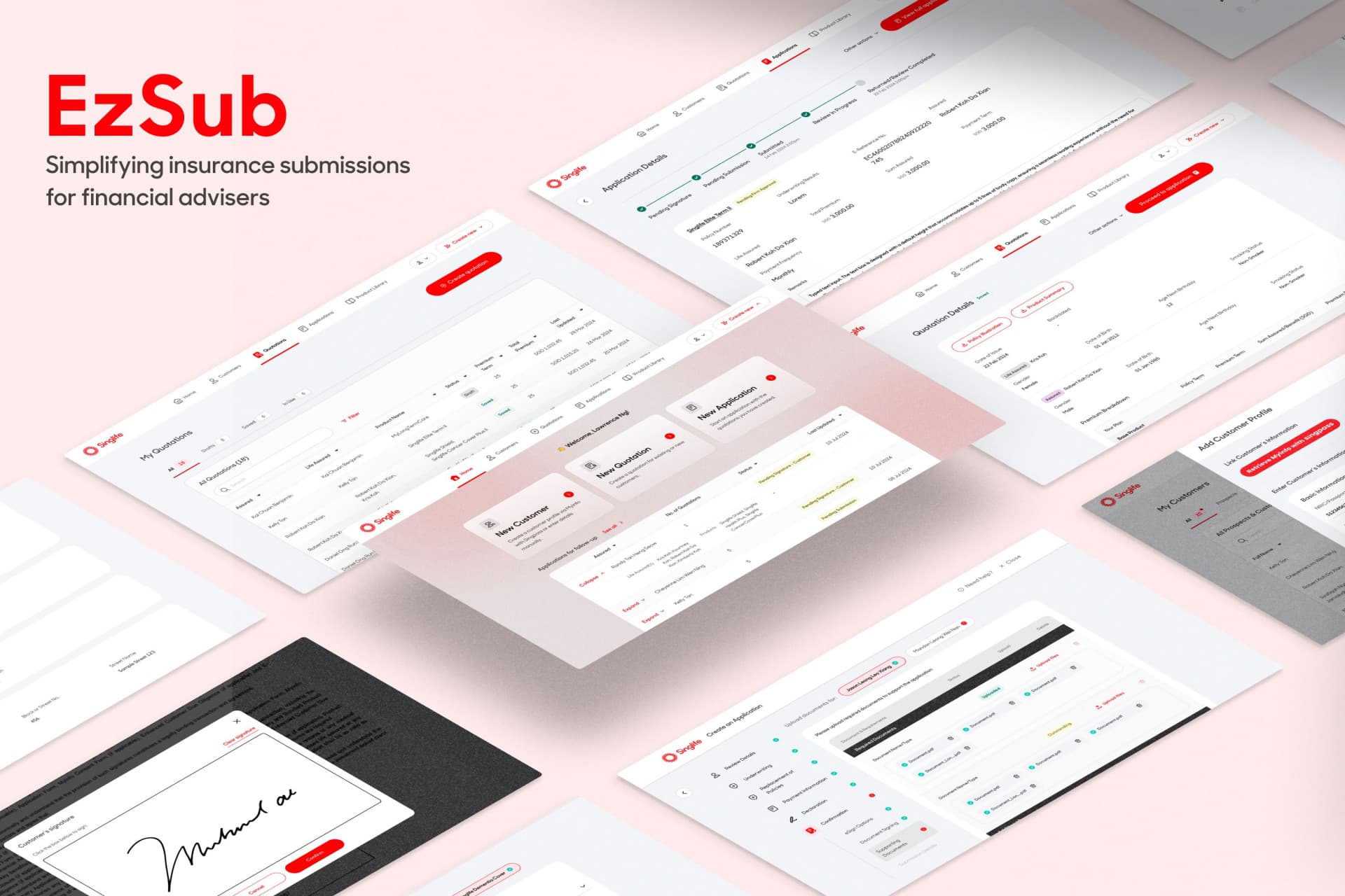 EzSub software interface preview